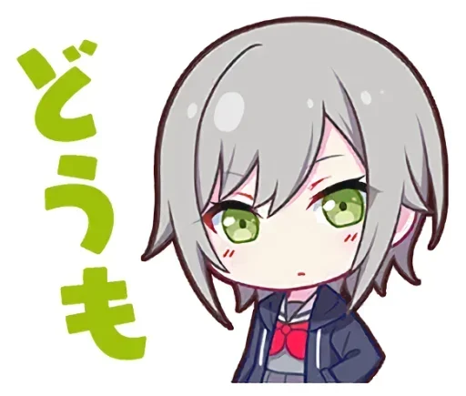 Hinomori Shiho (@StickersbyShibi) - 