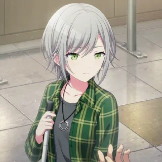 Стикер Hinomori Shiho (@StickersbyShibi) - 10