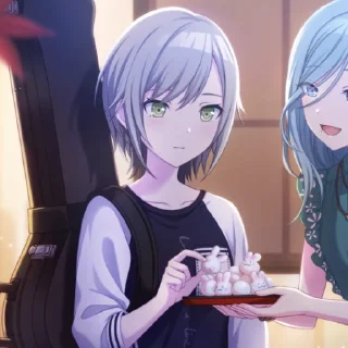 Стикер Hinomori Shiho (@StickersbyShibi) - 3