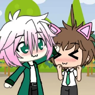 Стикер хинота и нагиьа основана на реальных сабытиях - 6