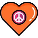 Стикер Hippie @stickersb2b - 8