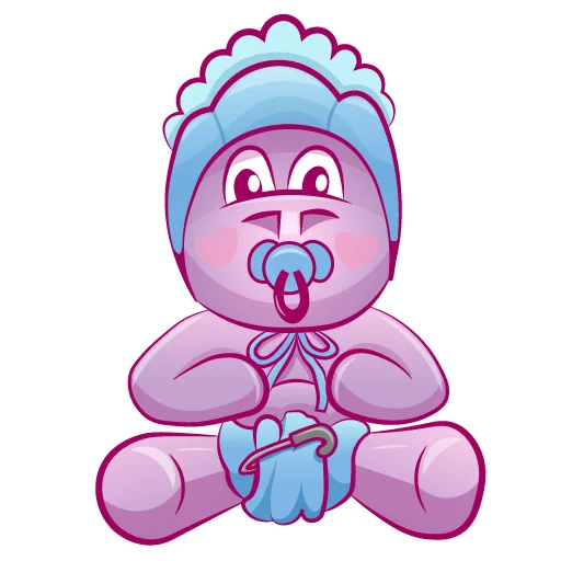 Sticker Бегемот Сяма - 0