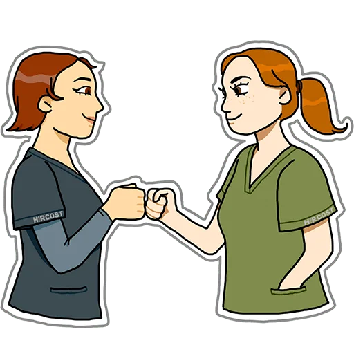 Sticker Hircost people - 3