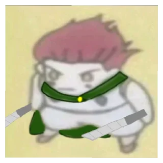 Стикер Хисока - 6