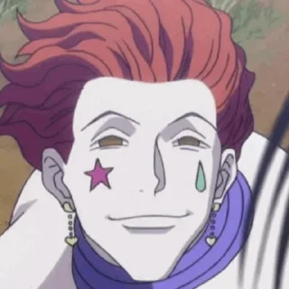 Sticker ‌𓄂Hisoka -➤ @STEK_ER  ೄྀ࿐ ˊˎ- - 4