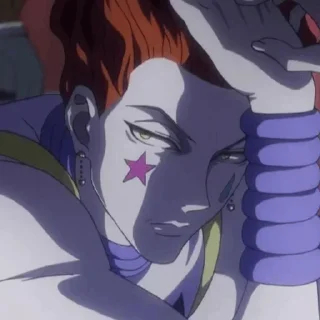 Sticker ‌𓄂Hisoka -➤ @STEK_ER  ೄྀ࿐ ˊˎ- - 10