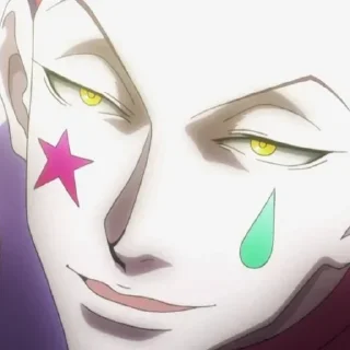 Sticker ‌𓄂Hisoka -➤ @STEK_ER  ೄྀ࿐ ˊˎ- - 8