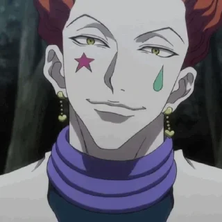 Sticker ‌𓄂Hisoka -➤ @STEK_ER  ೄྀ࿐ ˊˎ- - 6