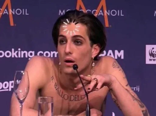 human face text person