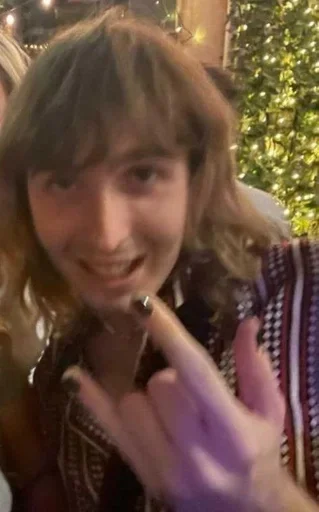 person human face clothing