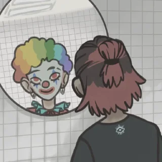 Sticker Геелесбианки зло - 0