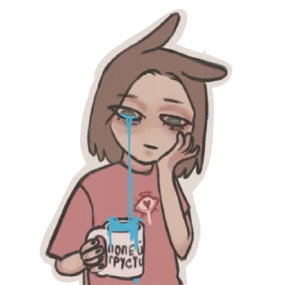 Sticker Геелесбианки зло - 11