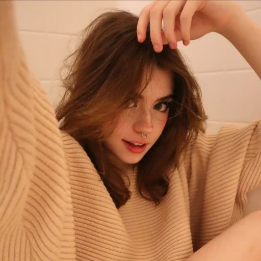 person human face clothing