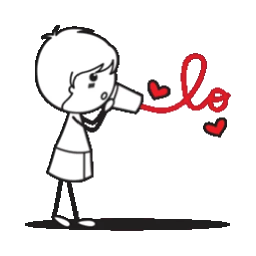 Sticker HochuIlublutebya - 1