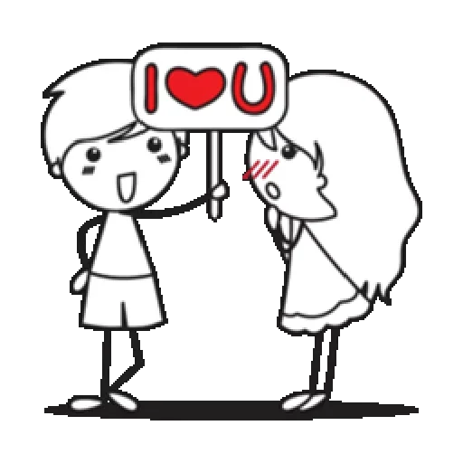 Sticker HochuIlublutebya - 1