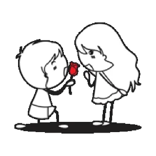 Стикер Love You @stickersb2b - 3