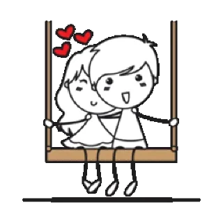 Стикер Love You @stickersb2b - 8