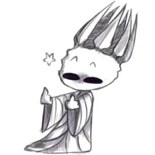 Стикер Hollow Knight • @Earth928B - 10
