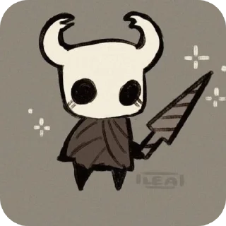 Стикер Hollow Knight • @Earth928B - 7