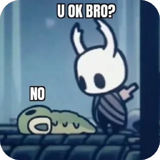 Стикер Hollow Knight • @Earth928B - 9