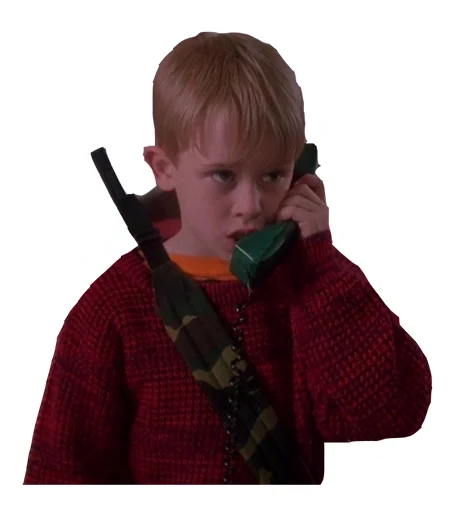 Home Alone - human face