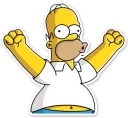 Homer Simpson - cartoon