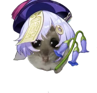 Стикер Курва хомік @Ua_anime_stickers - 11