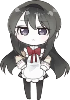 Стикер Homura Akemi :: @meowblog - 1