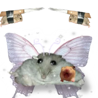 Sticker Хомяки - 7