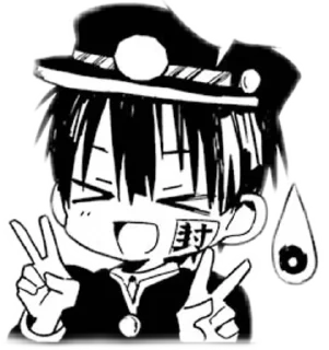 Стикер Туалетная Ханака - 9