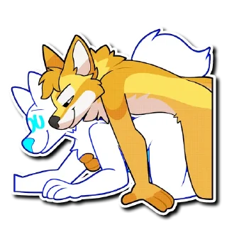 Стикер Honeyfolf - 6