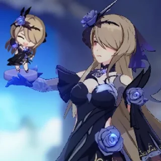 Стикер honkai mempact 2 - 3