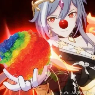 Стикер honkai mempact 2 - 2