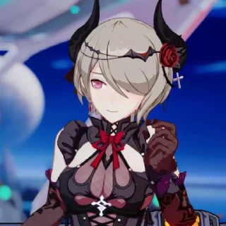 Стикер honkai mempact 2 - 8