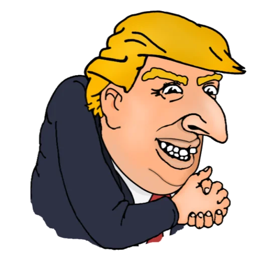 cartoon human face clipart