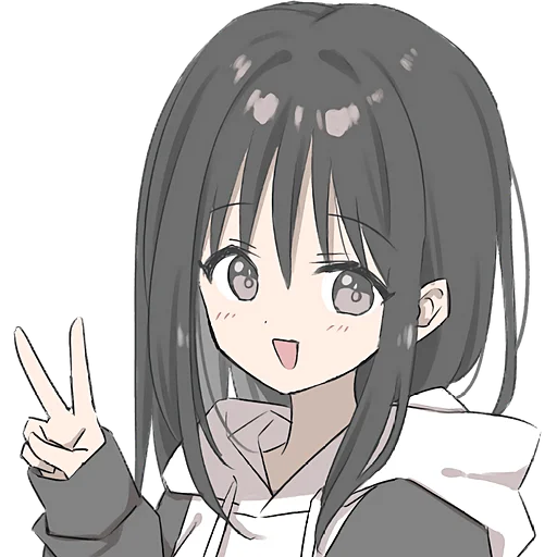 Стикер Hoodie_Panda_Nyasticks - 1