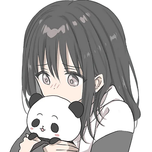 Sticker Hoodie_Panda_Nyasticks - 1