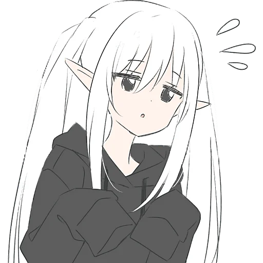 Sticker Hoodie_elf_Nyasticks - 1