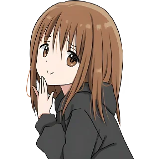 Стикер Худи-тян @Nyasticks - 11