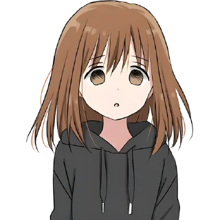 Стикер Худи-тян @Nyasticks - 4