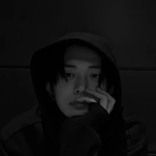 человеческое лицо Человек черно-белый