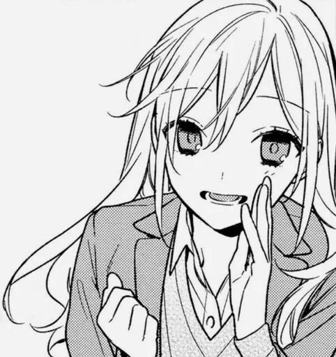 Стикер Horimiya Hori Kyoko [InariChuu] - 9