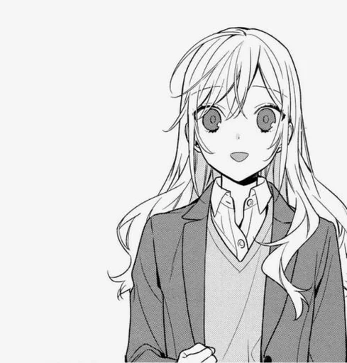 Стикер Horimiya Hori Kyoko [InariChuu] - 8