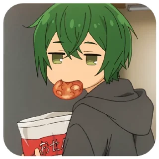 Sticker Хоримия: Кусочек / @moonhausu - 4