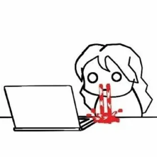 Sticker nosebleed - 3