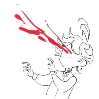 Sticker nosebleed - 7