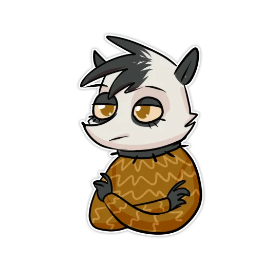 Sticker Опоссум от @artstriks (@stickerssave) - 3