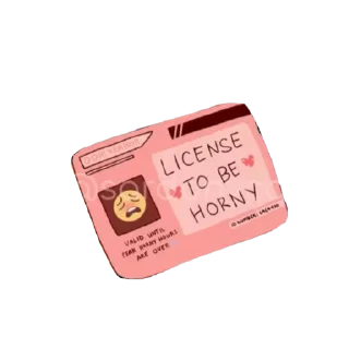 Стикер Horny_sticker_pack2.mourwy - 1