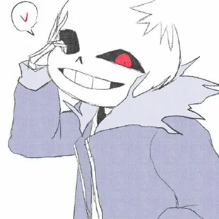 Sticker Horror Sans | by: @undertale_stikers - 9