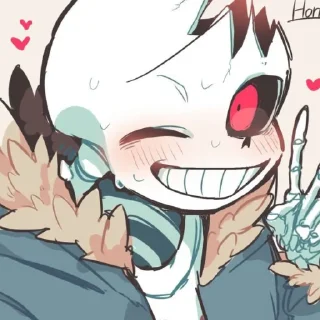 Sticker Horror Sans | by: @undertale_stikers - 6